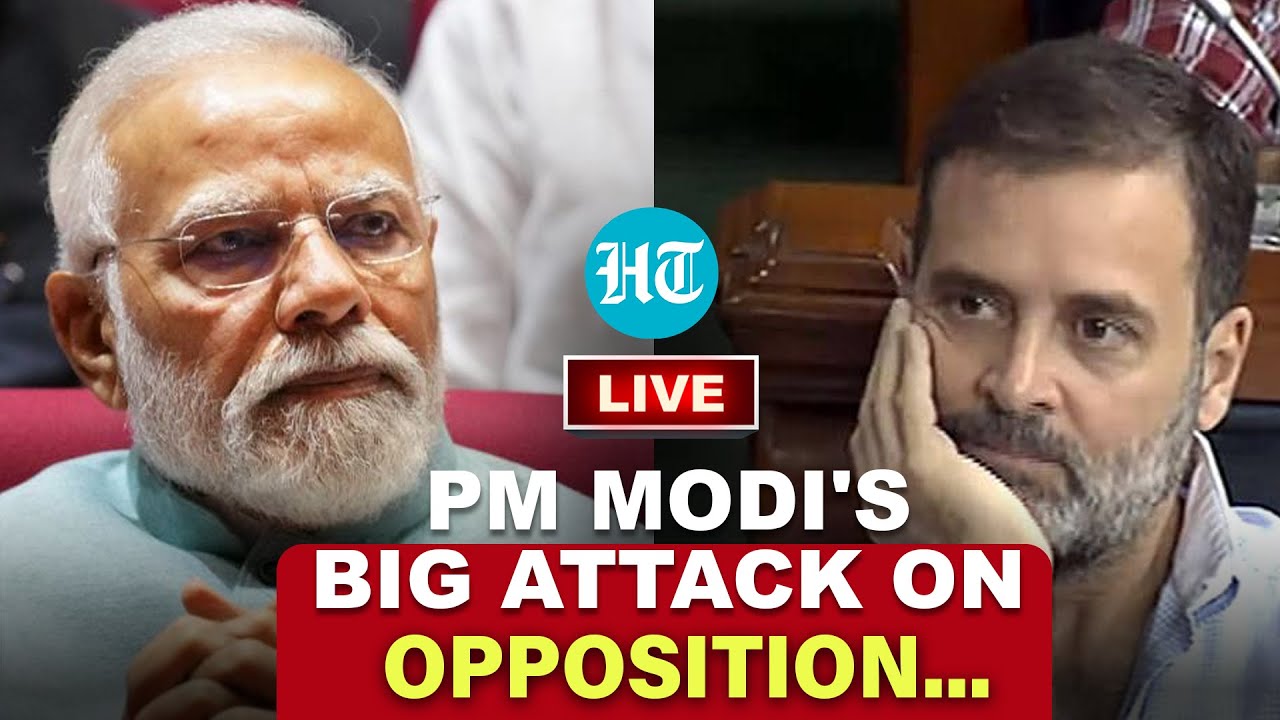 LIVE | PM Modi Launches Blistering Attack On Opposition | No-Confidence Motion In Lok Sabha