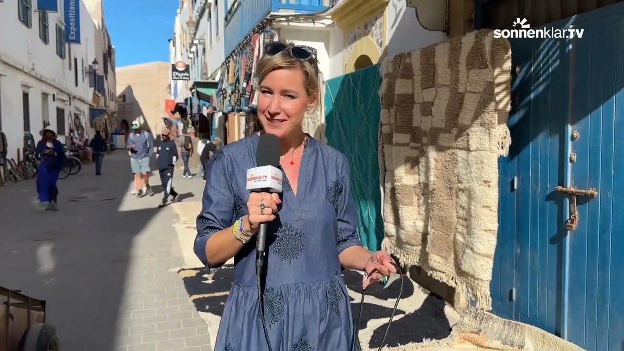 Sophia Dreyer live aus Essaouira in Marokko 2023