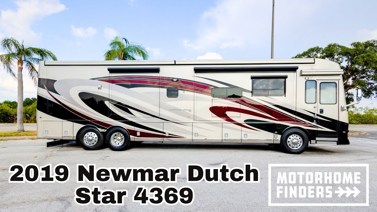 Just Listed - 2019 Newmar Dutch Star 4369      |     www.MotorhomeFinders.com