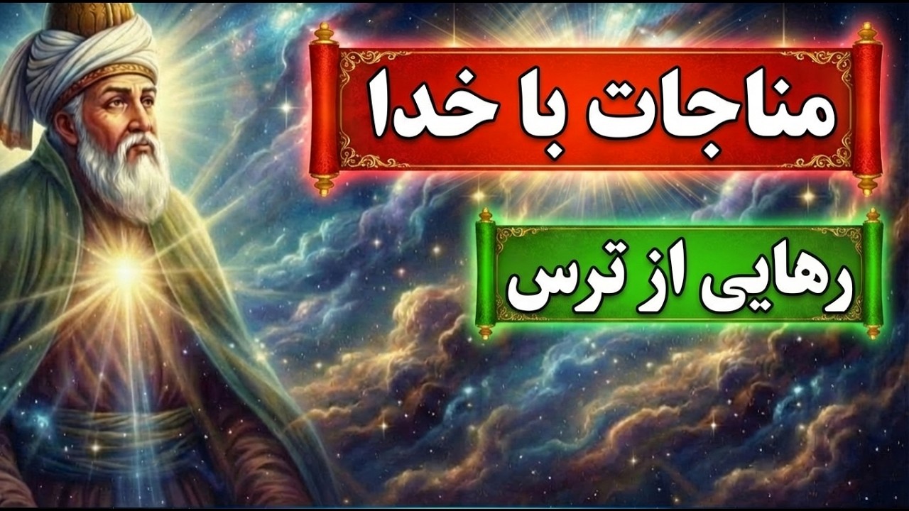 مناجات عرفانی با خدا | رهایی از ترس و اضطراب آینده