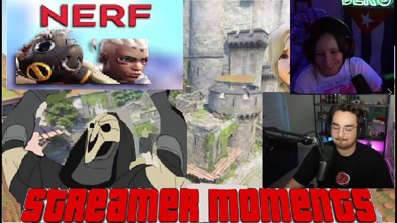 Streamer Reactions And Toxic Moments (Overwatch 2 Toxic Moments)