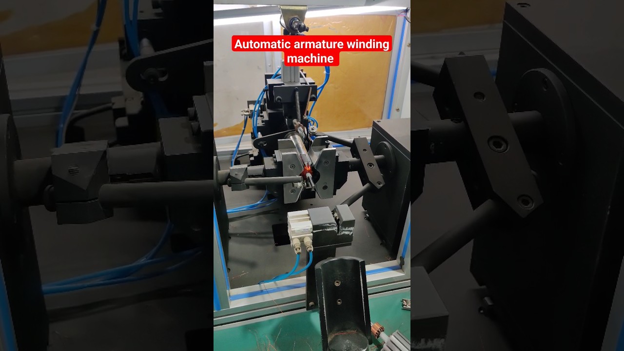 automatic armature winding machine #winding_machine