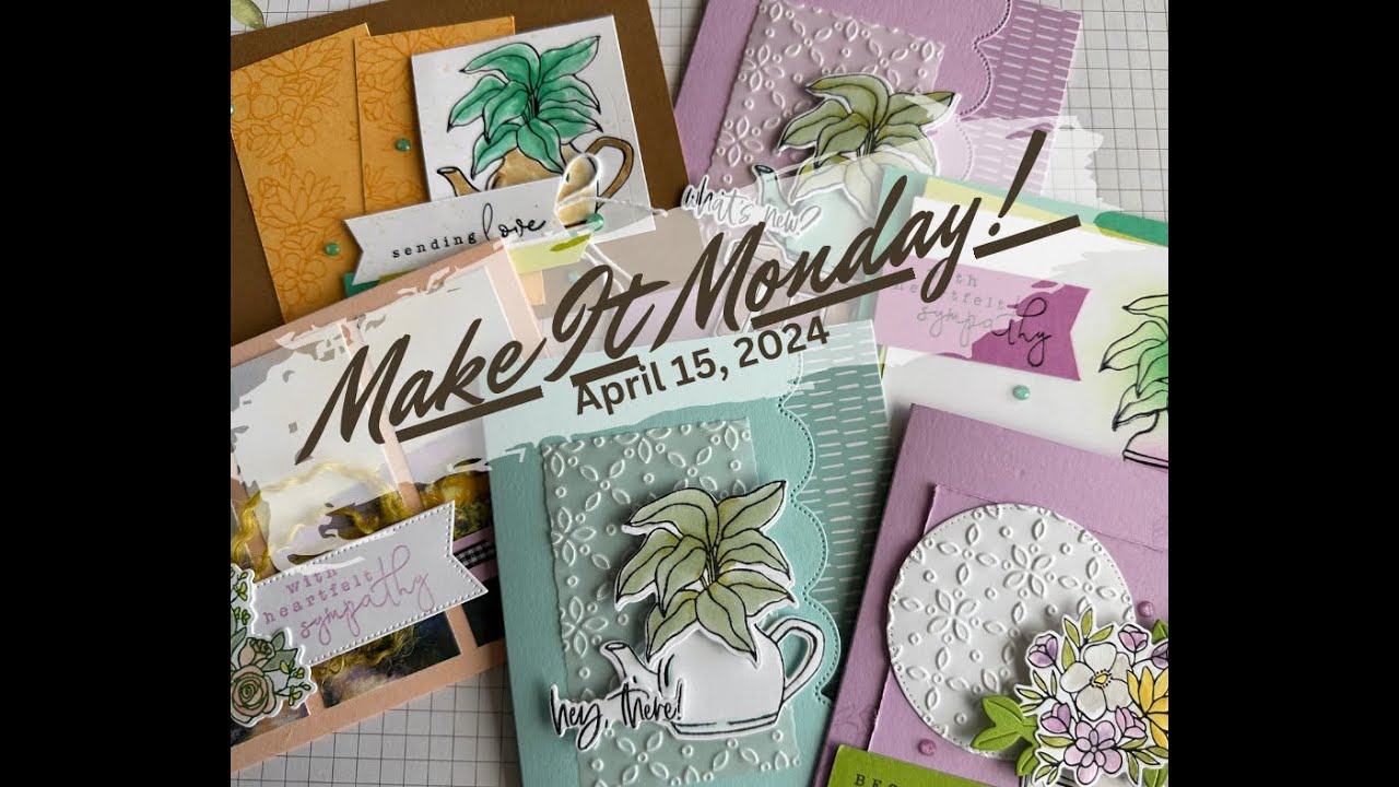 Quick and Simple Cards Created with Stampin' Up!'s Country Flowers Stamp Bundle