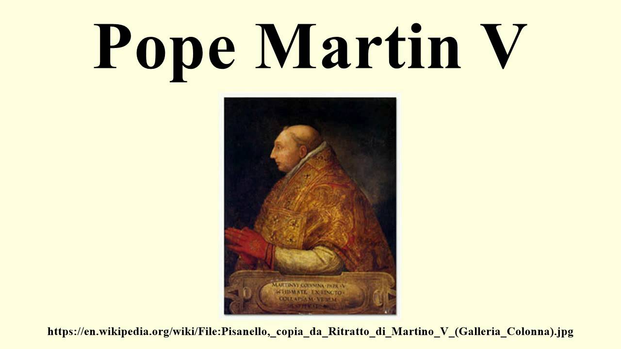 Pope Martin V