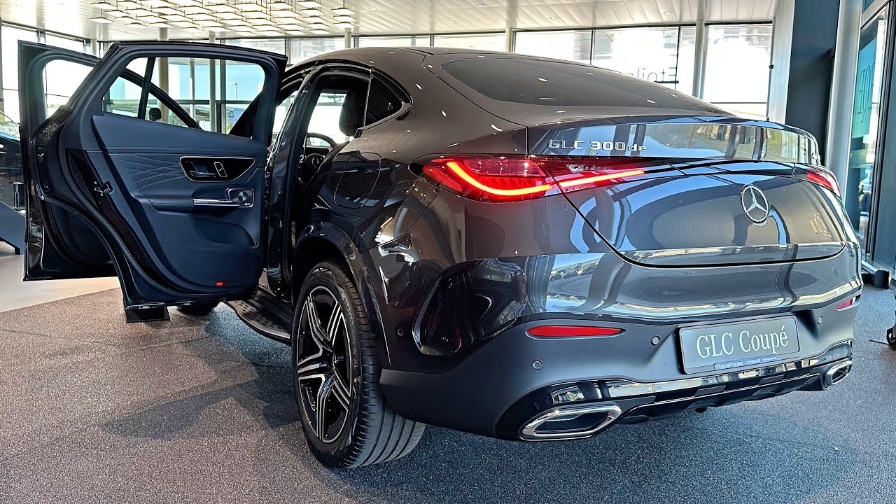 New Mercedes-Benz GLC Coupé AMG Line 2024 (300de 4MATIC) | Visual Review, Exterior, Interior & MBUX