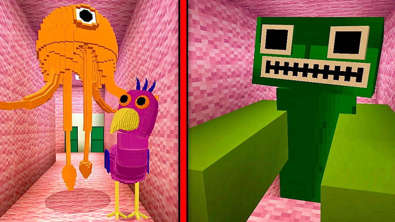 КАРТА ГАРТЕН ОФ БАНБАН 3 в МАЙНКРАФТ Garten of Banban 3 Minecraft