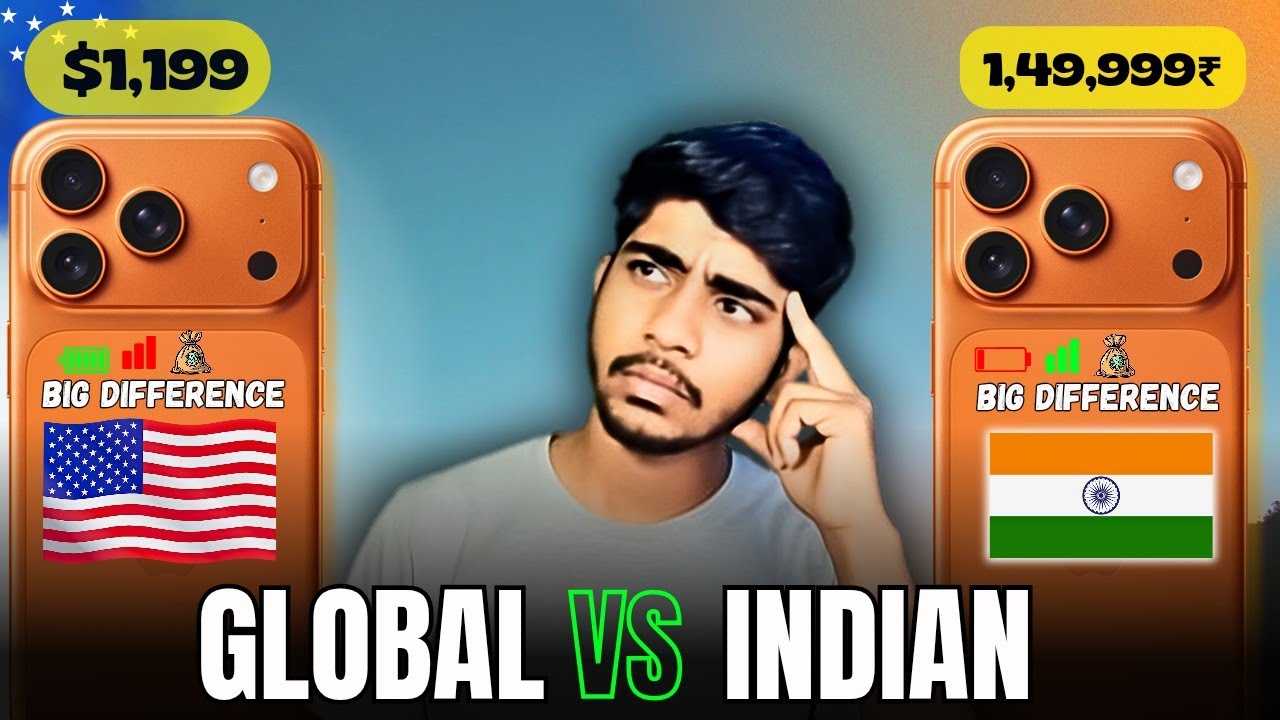 Indian Iphone VS Global Iphone ll Which one is Better ll Aman Rajput 