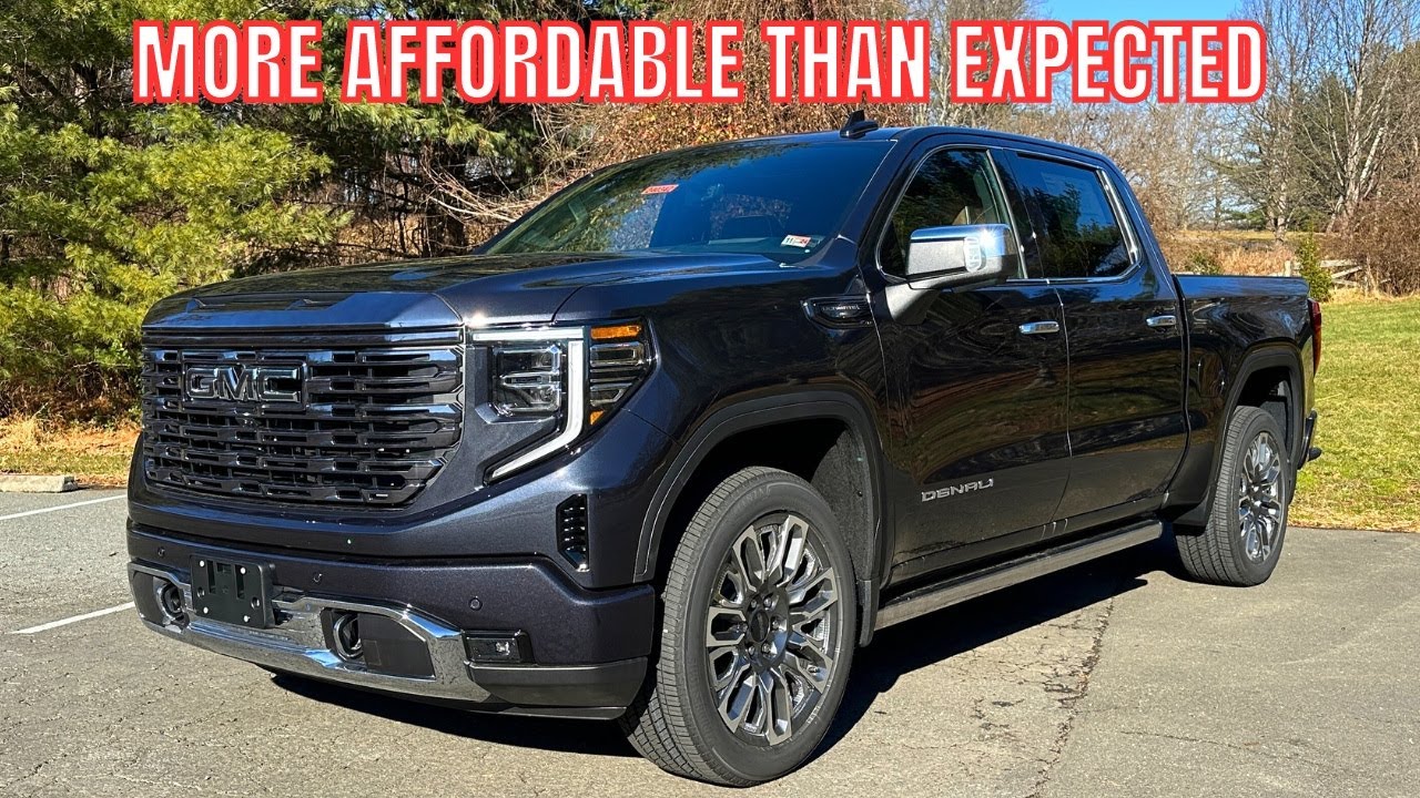 GMC Sierra 1500 Denali Ultimate 2024 года — лучше, чем Ford и Ram?