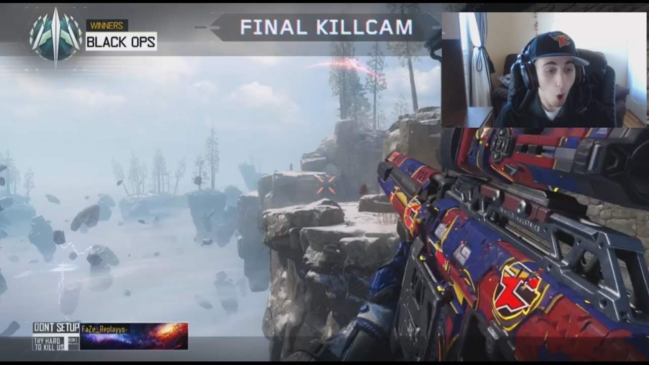 I FINALLY HIT A SHOT!(CRAZY BO3 TRICKSHOT)