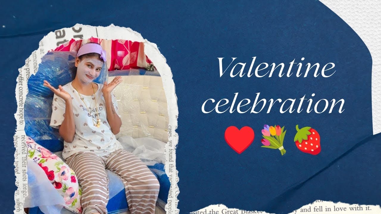 My Valentine surprise 😳 || Special valentine for me | Valentine gift 🎁 