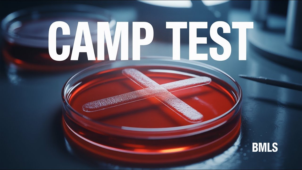 CAMP Test | Principle, Procedure & Result Interpretation | Systematic Bacteriology | BMLS