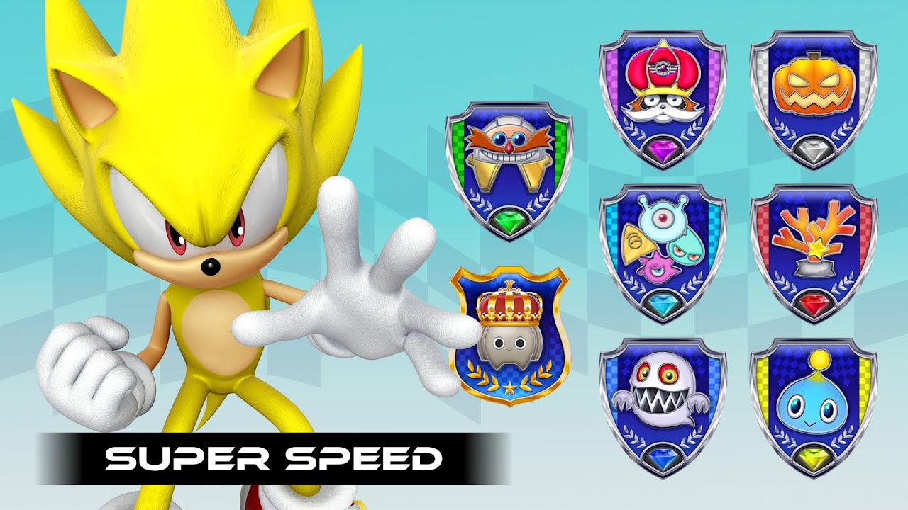 Sonic Racing: CrossWorlds | Super Sonic Speed Playthrough [4K 60FPS]