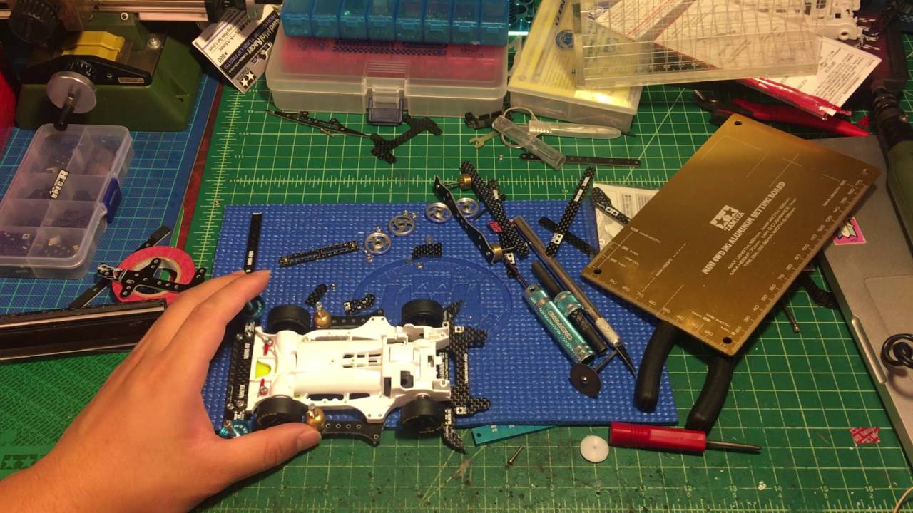 【ミニ四駆】Tamiya Mini 4wd AR Chassis foundation Series 9 (REAR BUMPERLESS V2)
