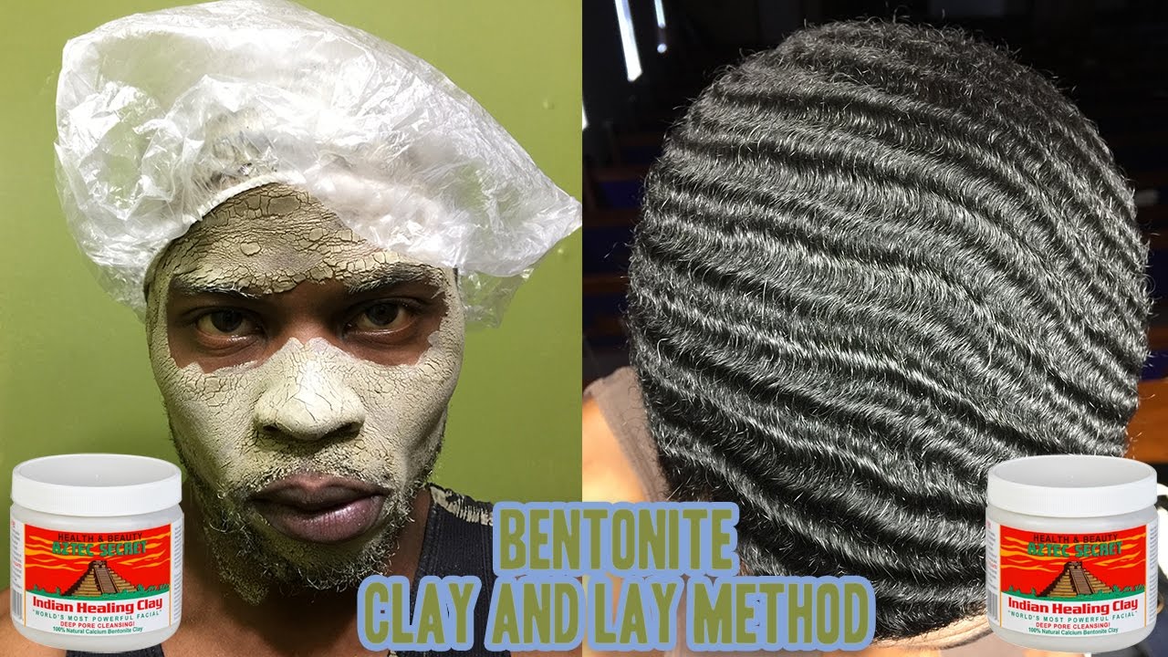 How to Wash 360 Waves - Clay And Lay Method (Bentonite)