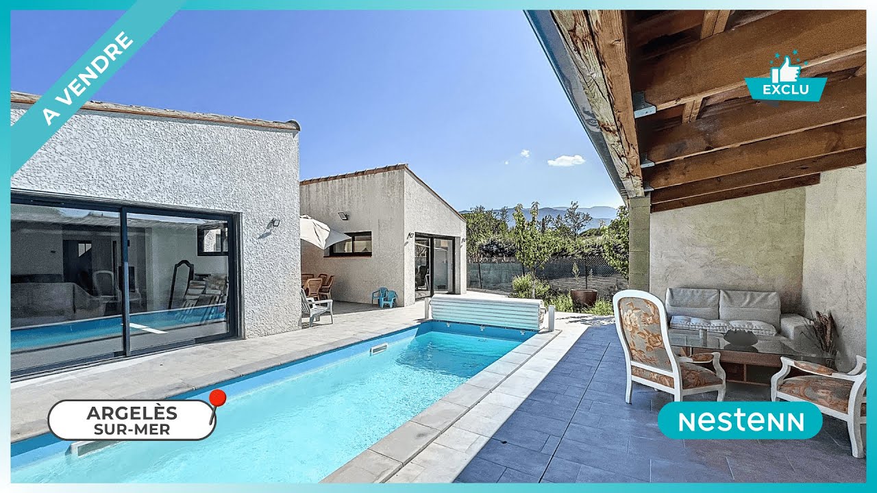 Maison à vendre 4 pièces 3 chambres 160m² 66700 ARGELES SUR MER