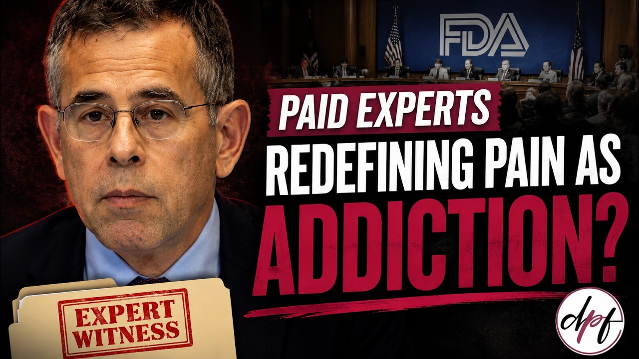 PROP Says Pain Patients Are Addicted. The FDA Data Tell a Different Story.