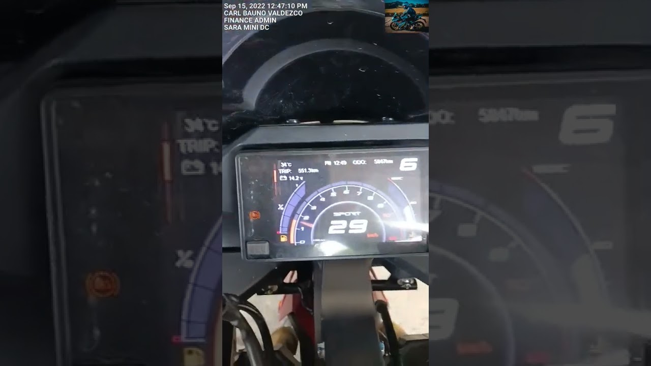 CF Moto 300SR Rev Limiter Too Speed in Paddock Stand