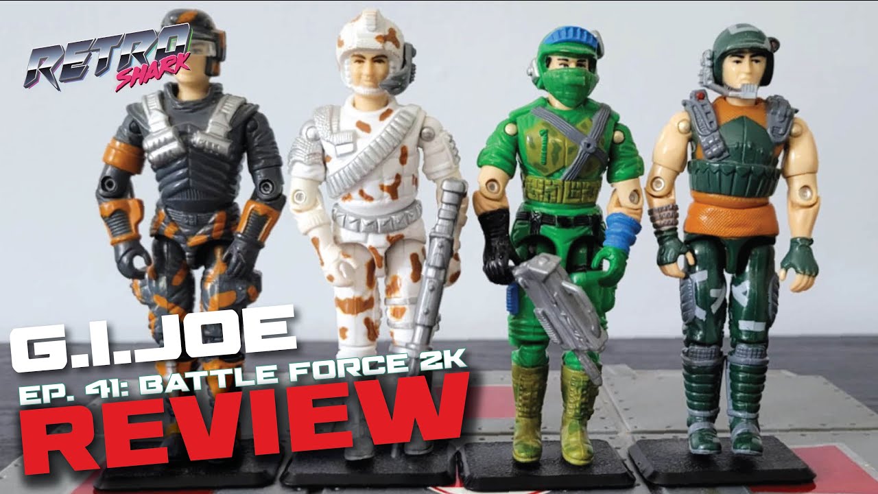 G.I. JOE Battleforce 2000...Kinda (1987) Avalanche/Blocker/Blaster/Dodger [Episode 41] - RetroShArK