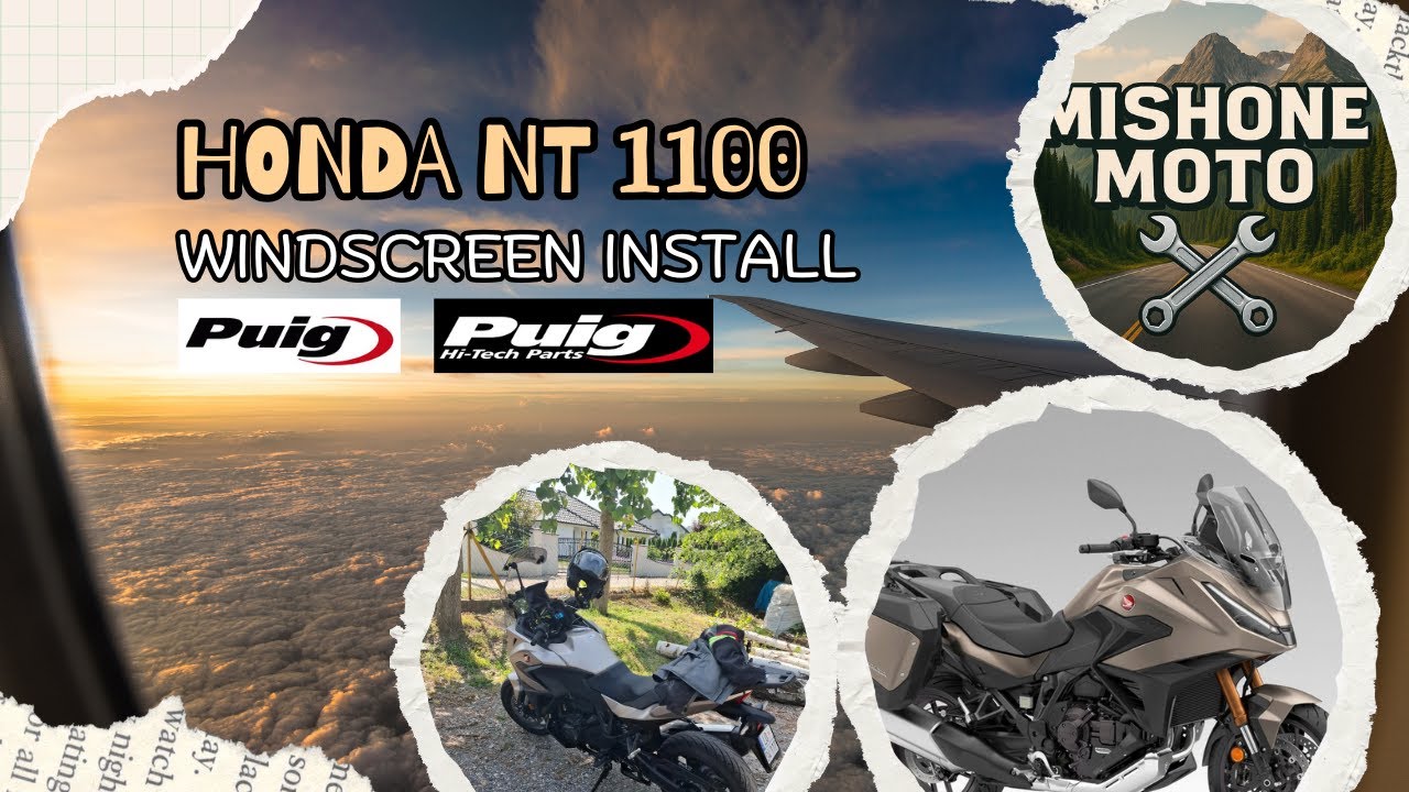 Puig Windscreen Install