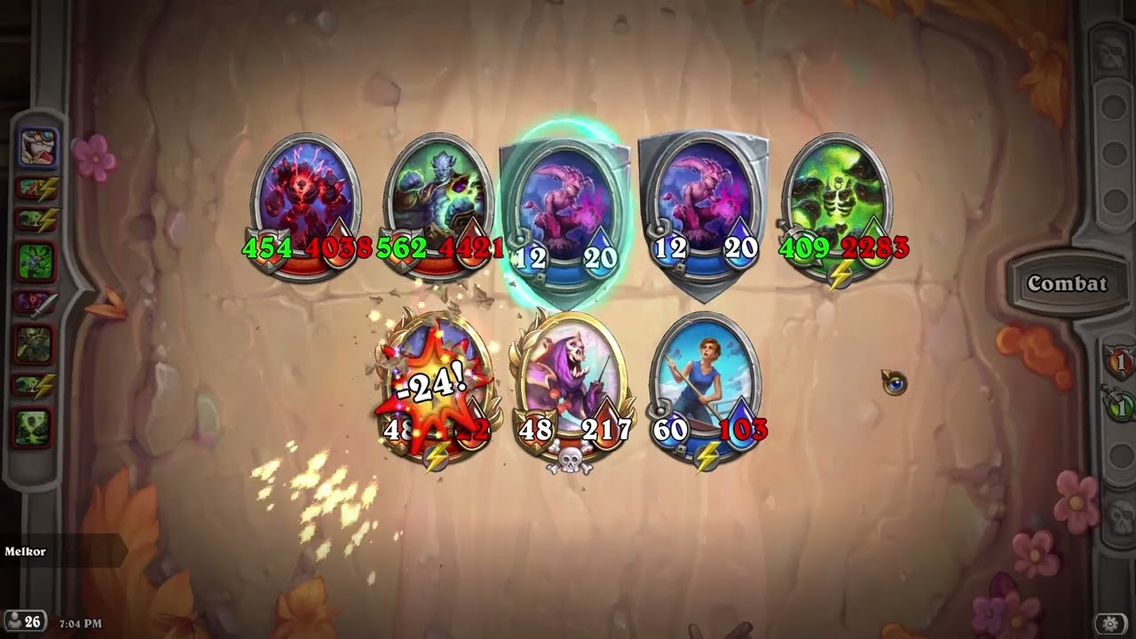 Hearhstone Mercenaries Mythic Boss Rush lvl 860 Day 3