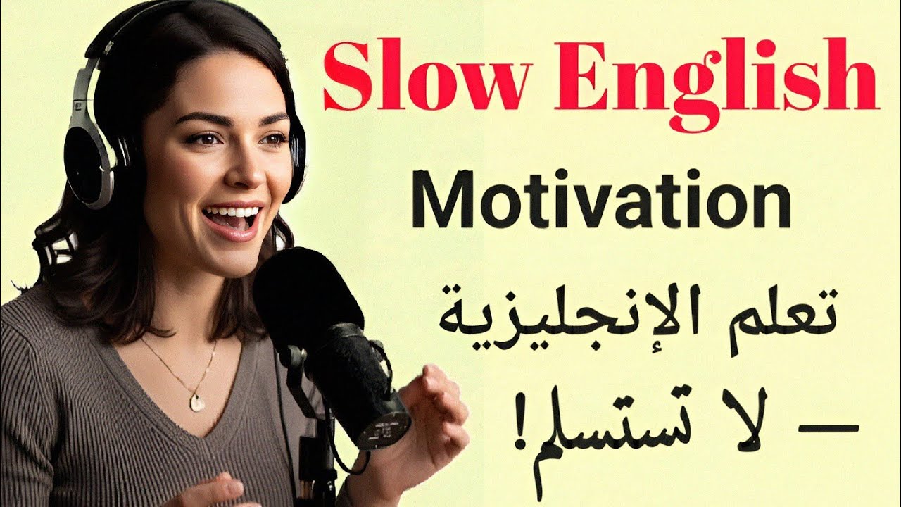 لا تستسلم – تعلم اللغة الإنجليزية مع التحفيز | بودكاست الإنجليزية البطيئة | تعلّم التحدث بطلاقة 