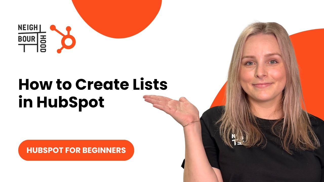 Как создавать списки в HubSpot