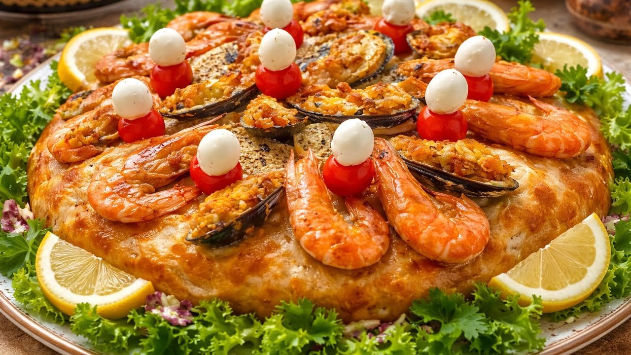 بسطيلة الحوت 👌مقادير مضبوطة للمبتدئات وجدي رمضان بعينيك مغمضين 🌛