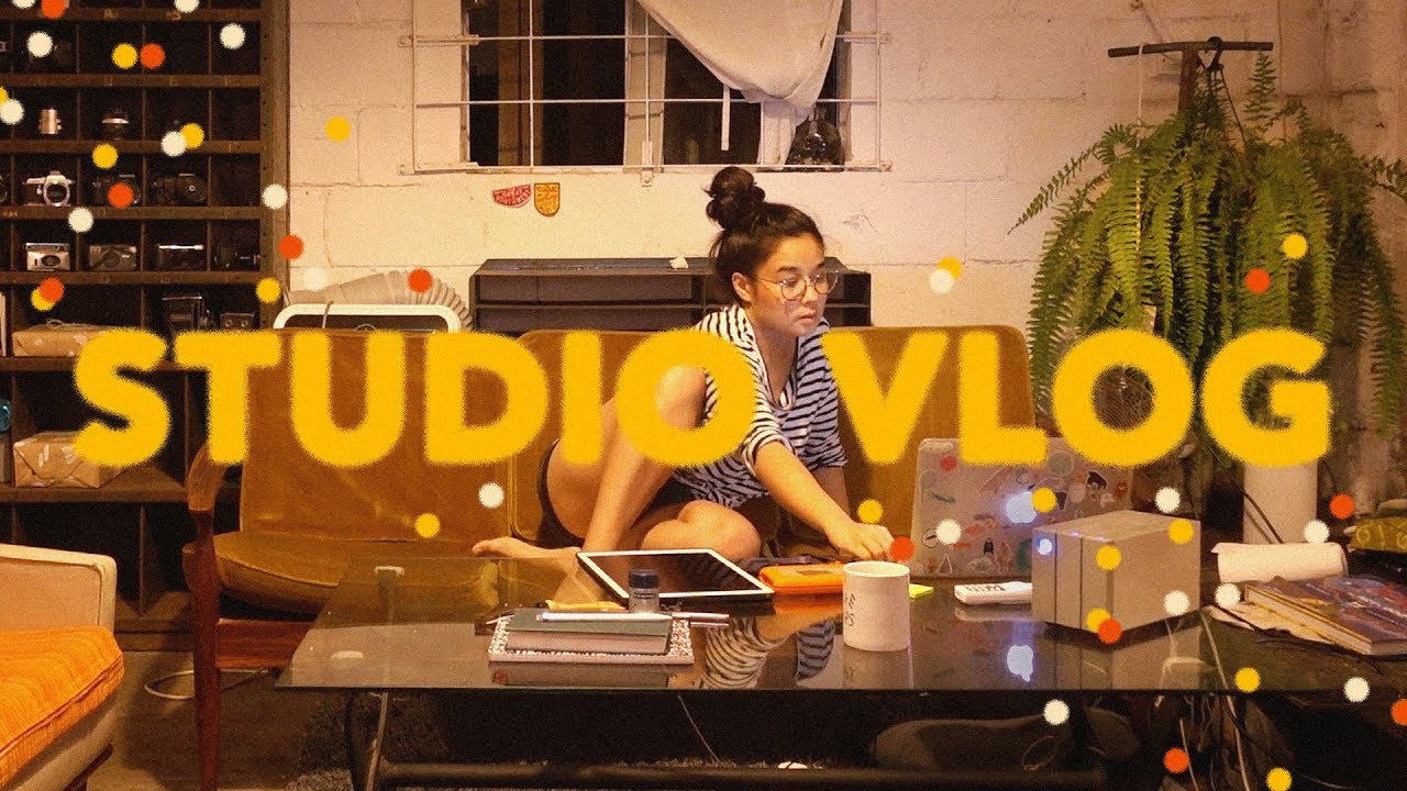 STUDIO VLOG (2 CUTE PROJECTS + Q&A)