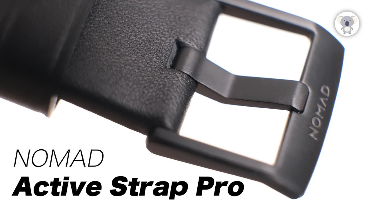 Apple Watch 全モデル対応  NOMADの防水レザーバンド「Active Strap Pro」【入学式にもつけていける】シンプル＆タフな防水レザー