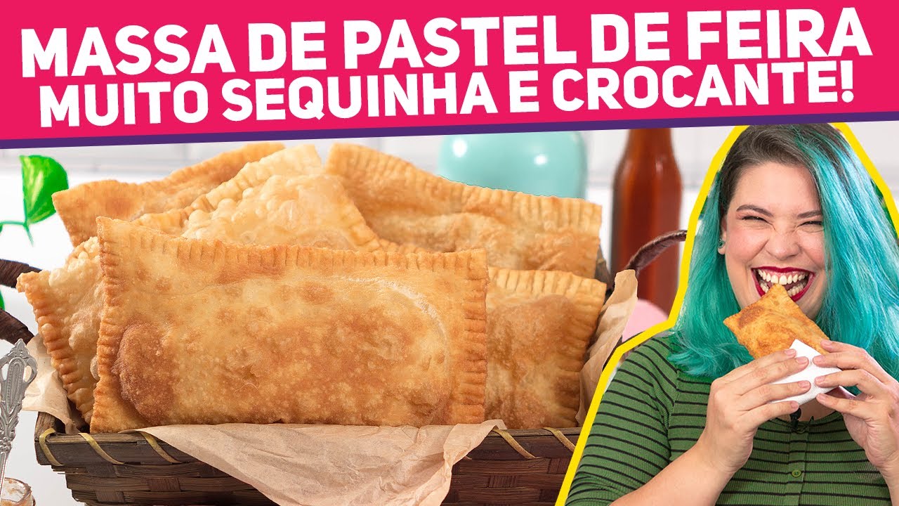 Faça PASTEL DE FEIRA em Casa! Massa Crocante Caseira e Recheio Cremoso | Receitas de Minuto 656