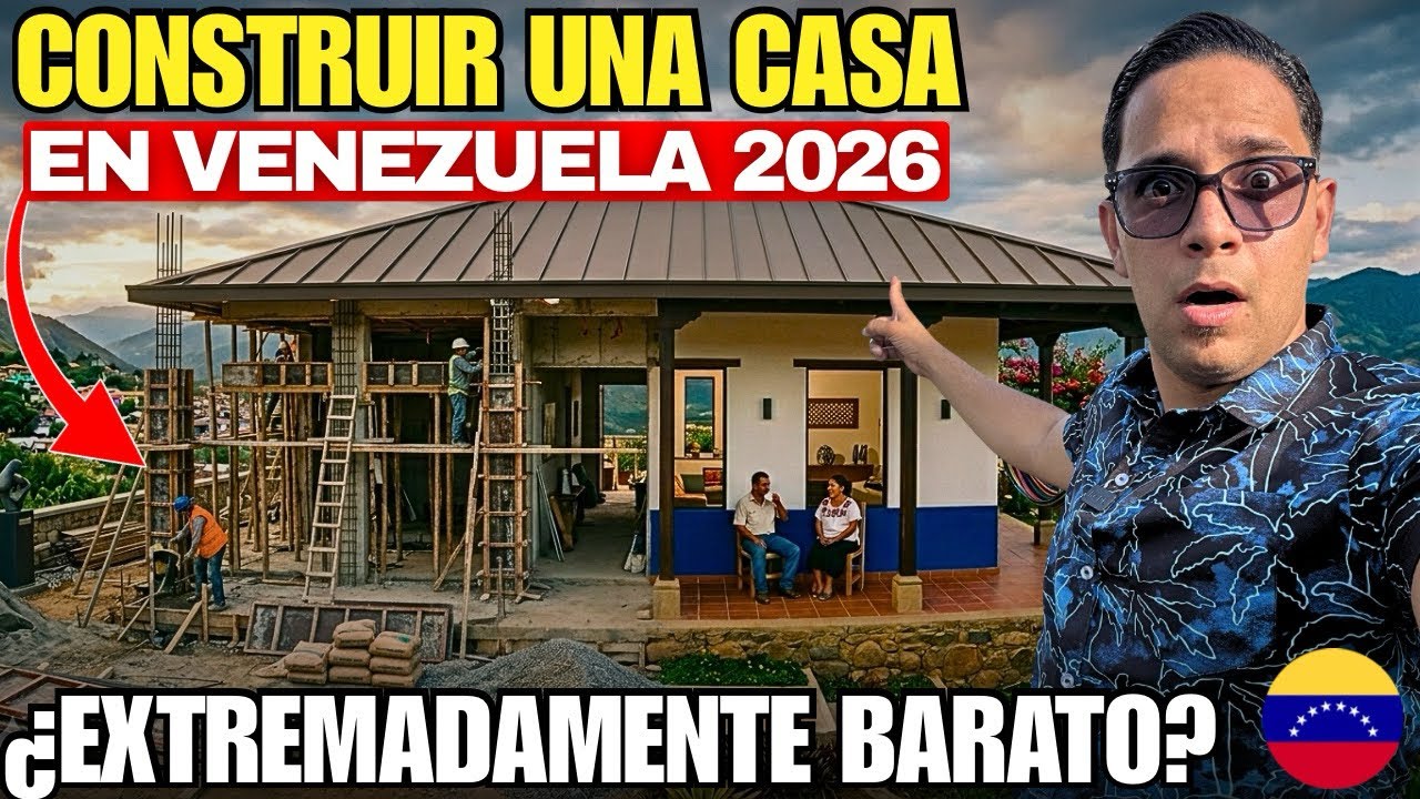 El Sorprendente PRECIO de CONSTRUIR UNA CASA en Venezuela 2026 😱🇻🇪 ¡NO PUEDO CREERLO! 