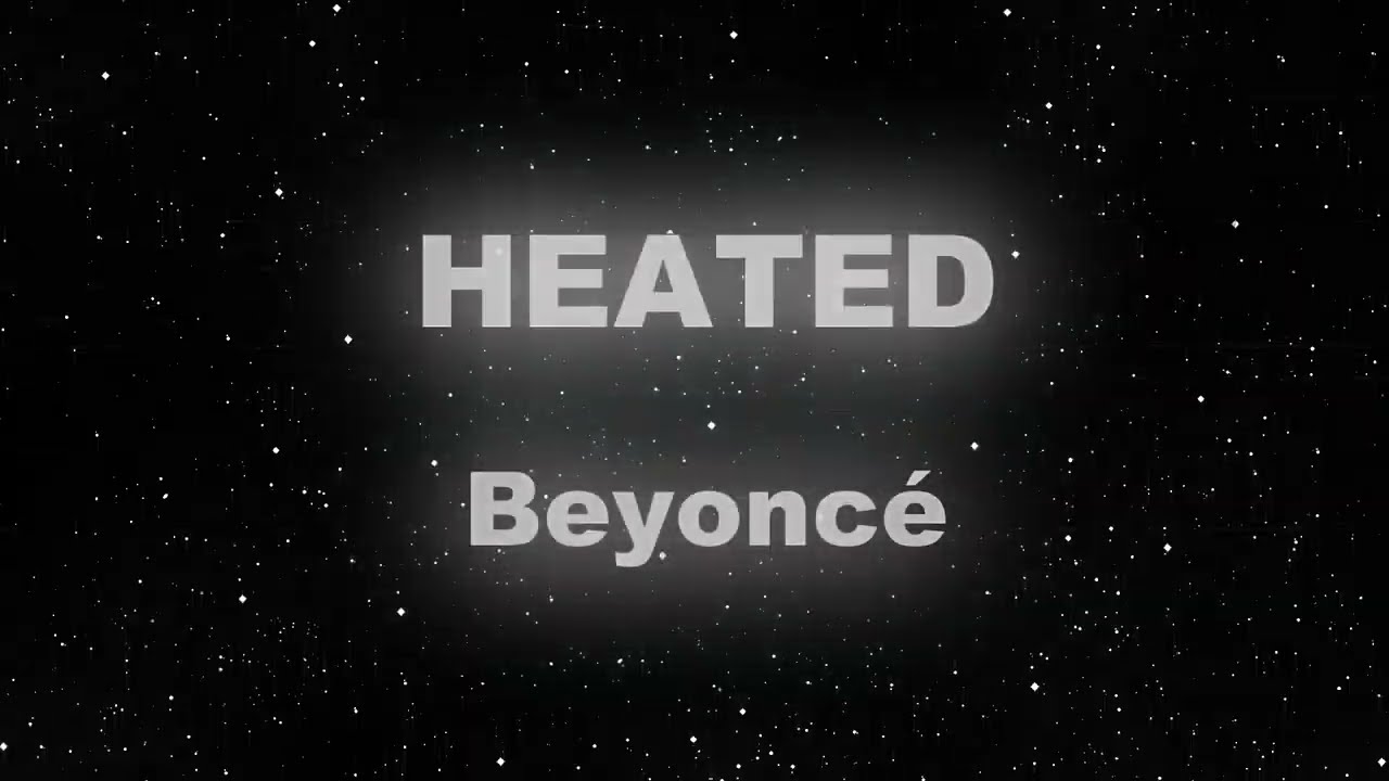 BEYONCE - HEATED [KARAOKE]