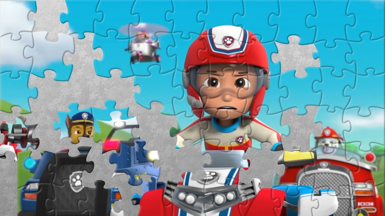 PAW PATROL - RYDER PAW PATROL - PUZZLE FOR KIDS