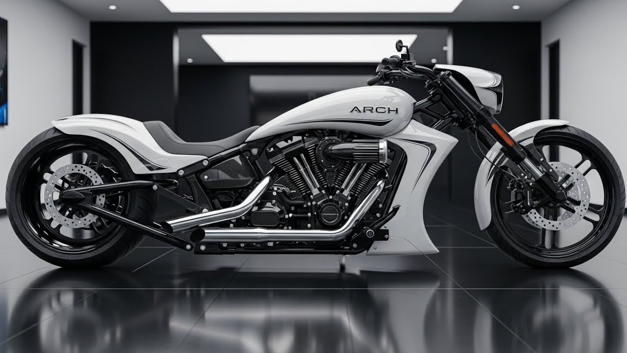 2026 ARCH KRGT-1 | American Muscle Masterpiece in White 💥🏍️