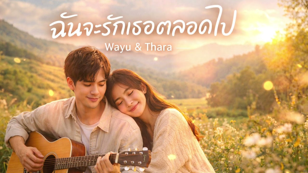 เพลงรักฟังสบาย 2026 – ฉันจะรักเธอตลอดไป | Wayu&Thara (Acoustic Love Song)