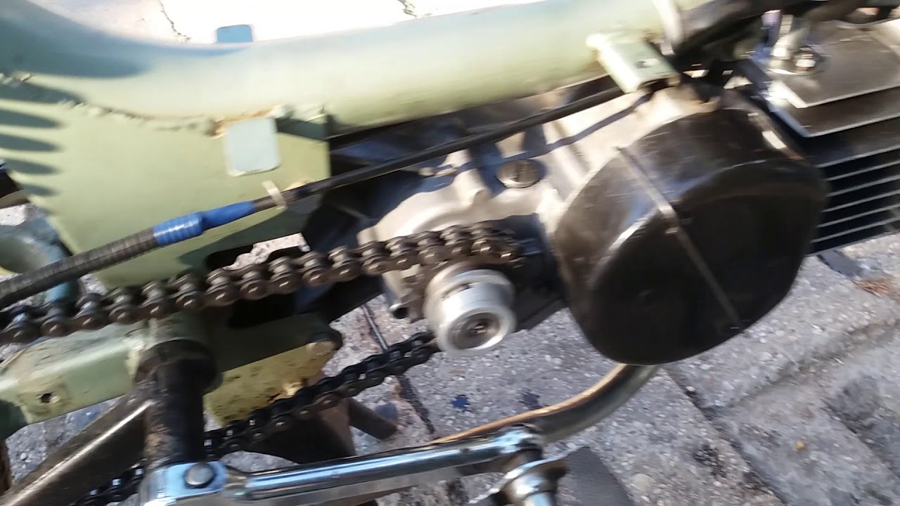 A 60ccm tuning henger járatása