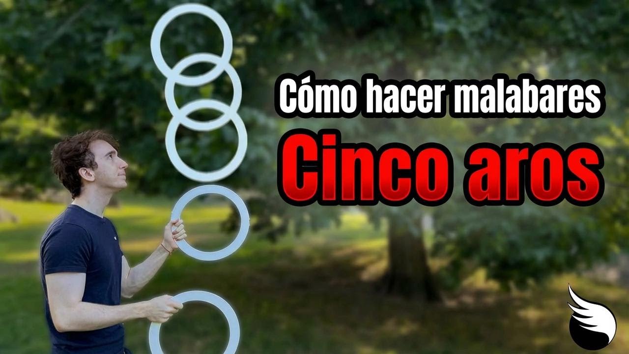 Cómo aprender a hacer malabares con 5 aros