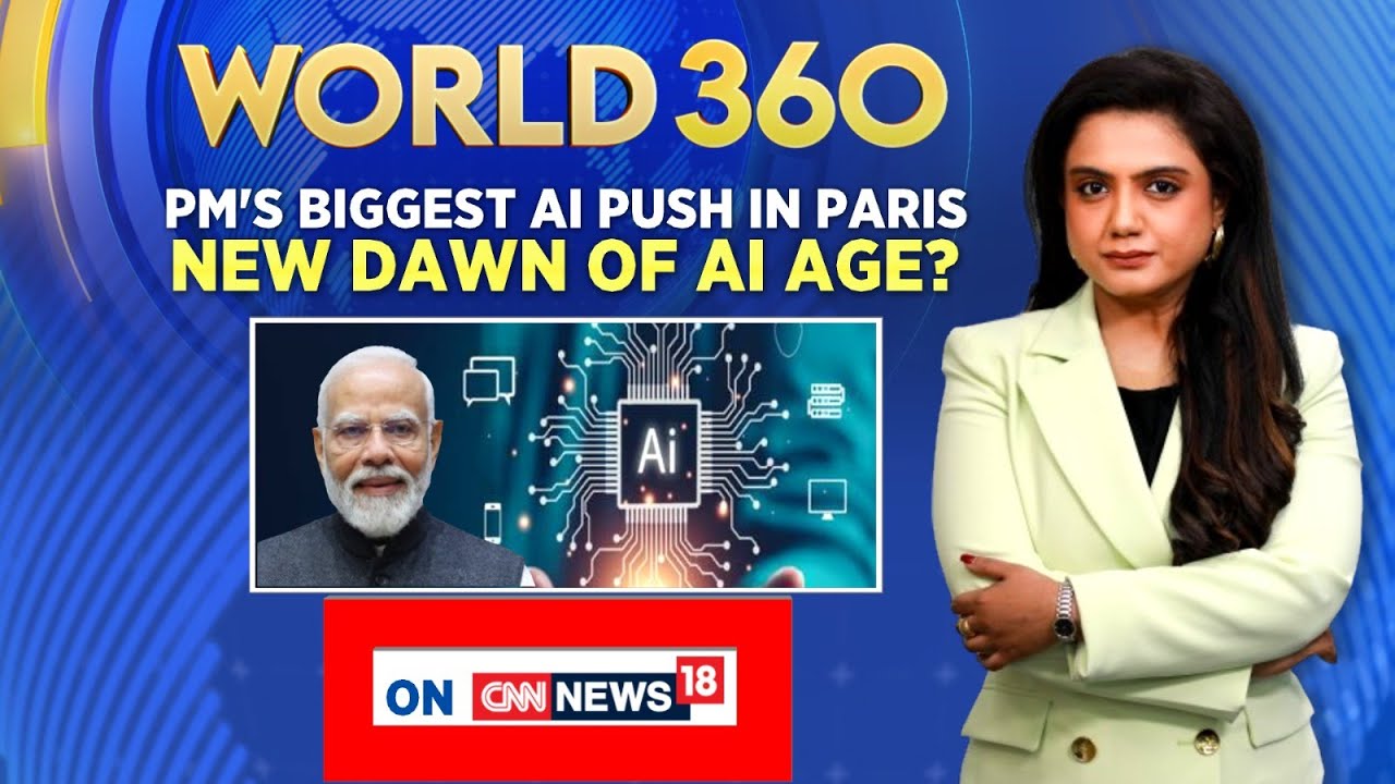 India-France AI Partnership | PM Modi's Biggest AI Push In Paris | New Dawn of AI Age? | #world360