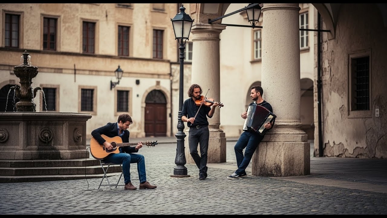Relaxing Bossa Chill with Accordion Guitar and Sax for Mediterranean Summer Evenings