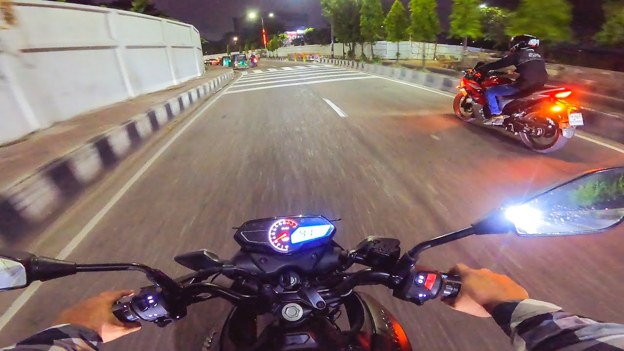 এই বাইকে ফগ লাইট লাগে না | Night Ride With BAJAJ Pulsar N160 | MSI Vlogs |