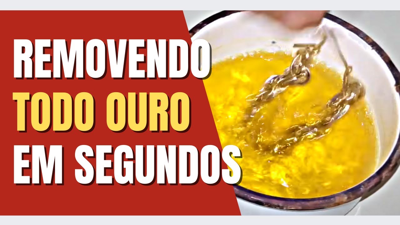 VOCÊ SABE REMOVER O BANHO DE OURO DA SUA SEMIJOIA?