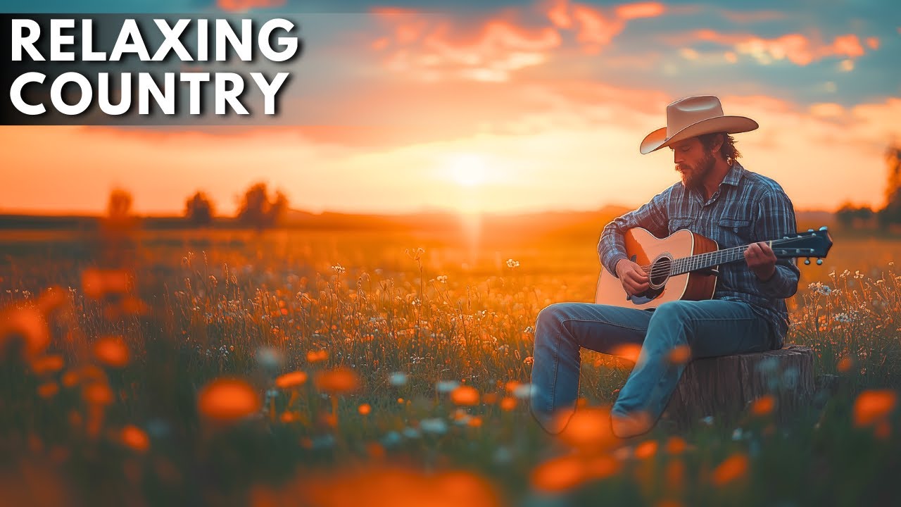 RELAXING COUNTRY MUSIC for Soft Skies and Open Roads 🌅