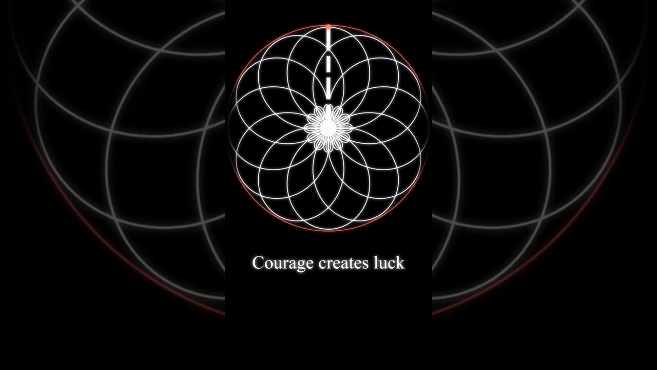 Bold Mandala Flow #MathArtMagic