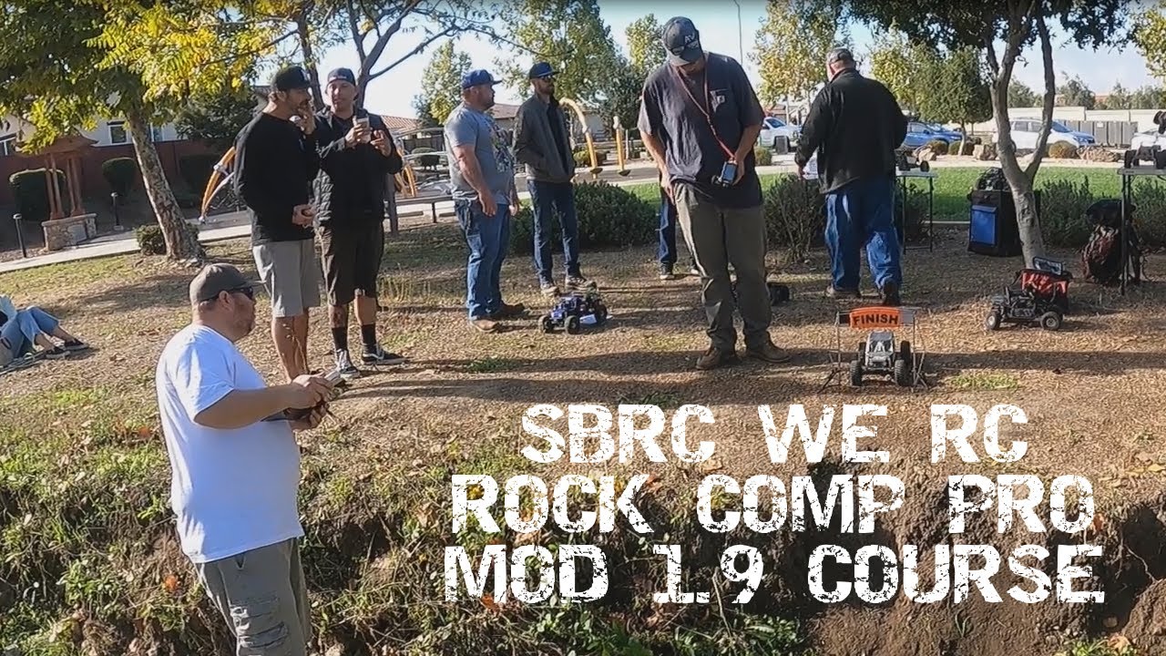 SBRC We RC Rock 1.9 Pro Mod Курс 1 #werock #rclife #rockcrawler #4x4