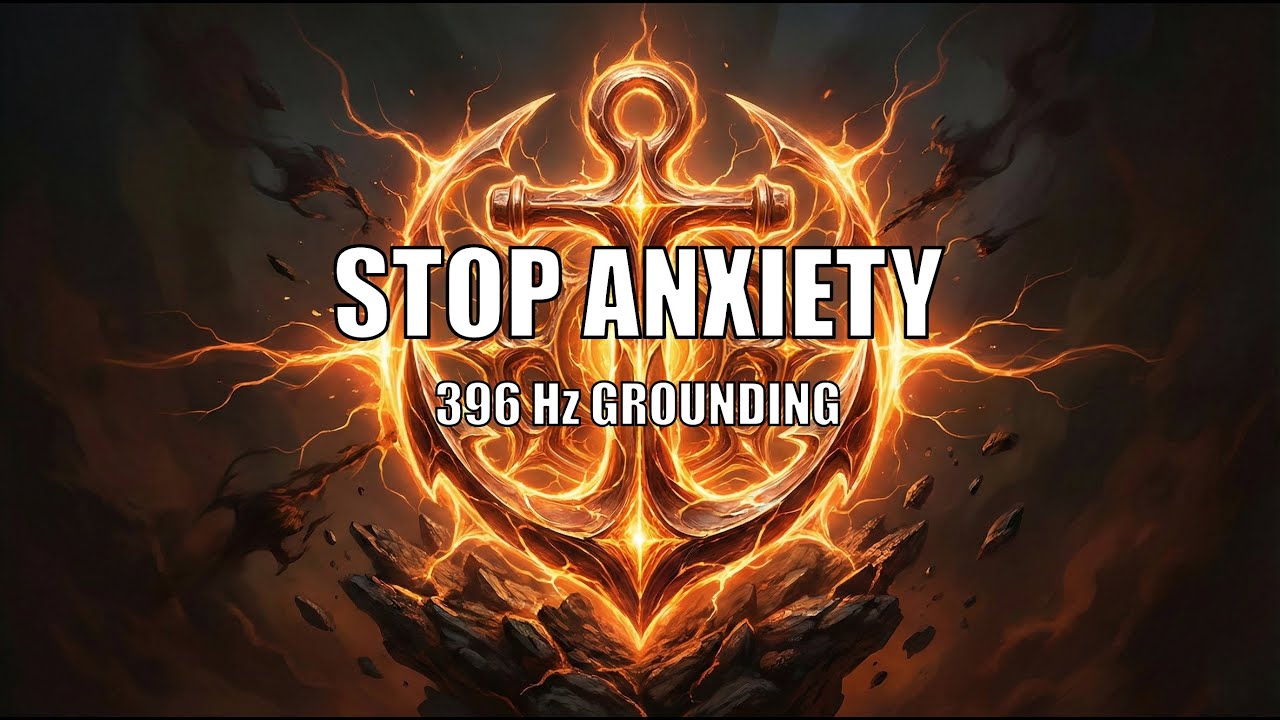 Instant Anxiety Relief: 396Hz Grounding Frequency to Stop Panic & Fear | MyAuralis