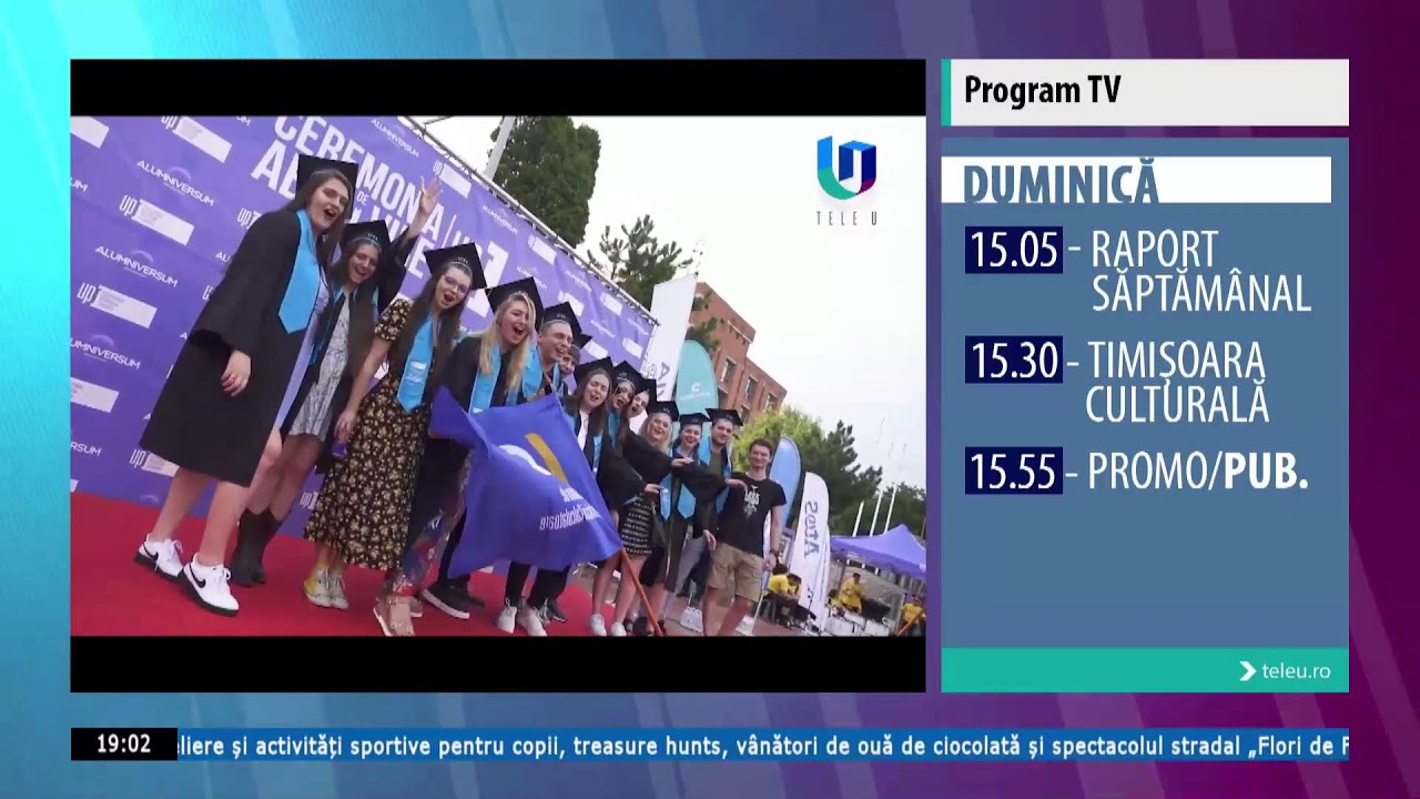 Transmisiunea Teleuniversitatea TV. LIVE!