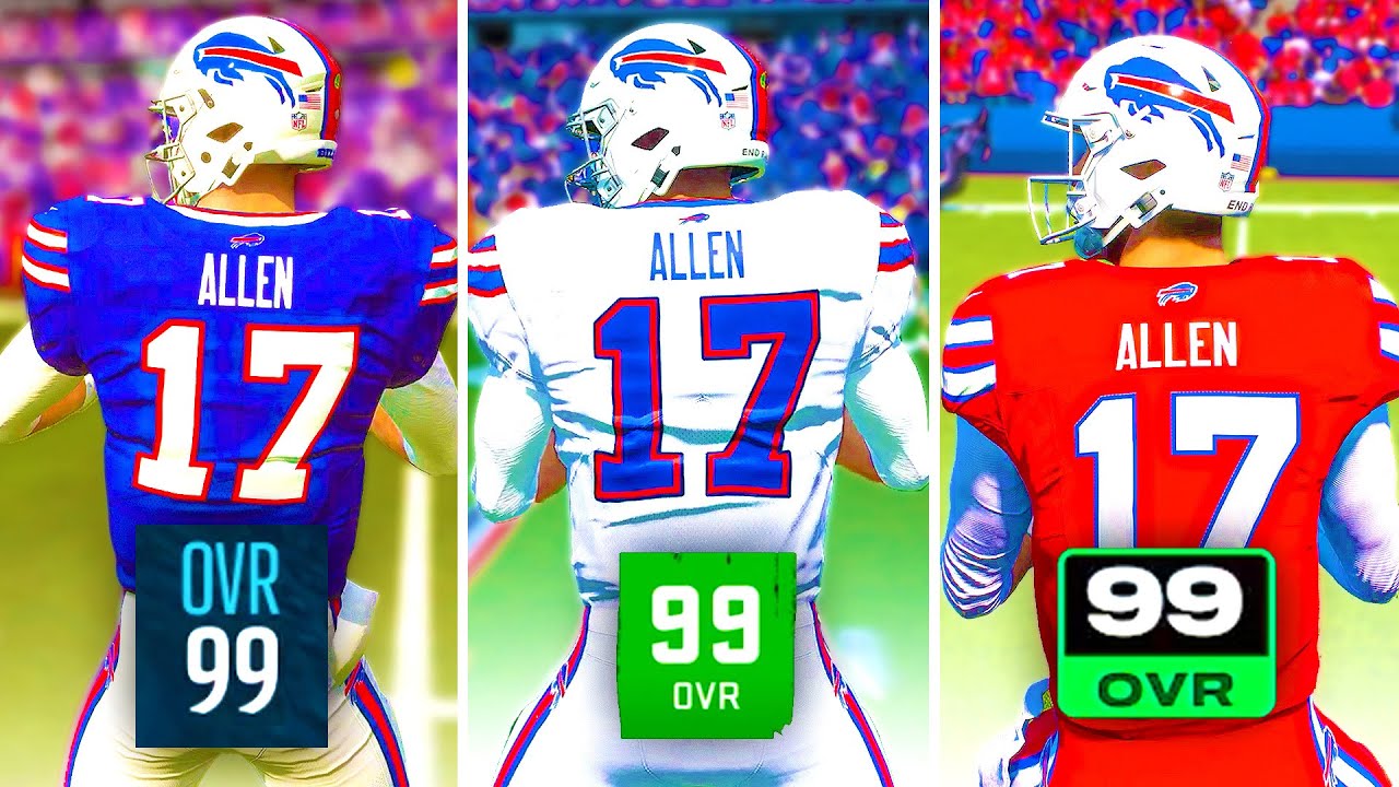 Scoring With Josh Allen In Every Madden!