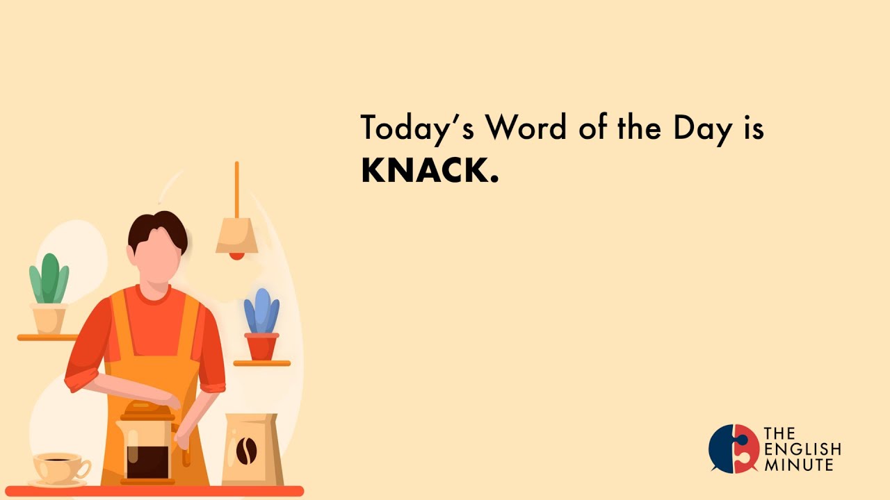 Word of the Day | Knack | Learn English in 1 Minute | Speak English Confidently 