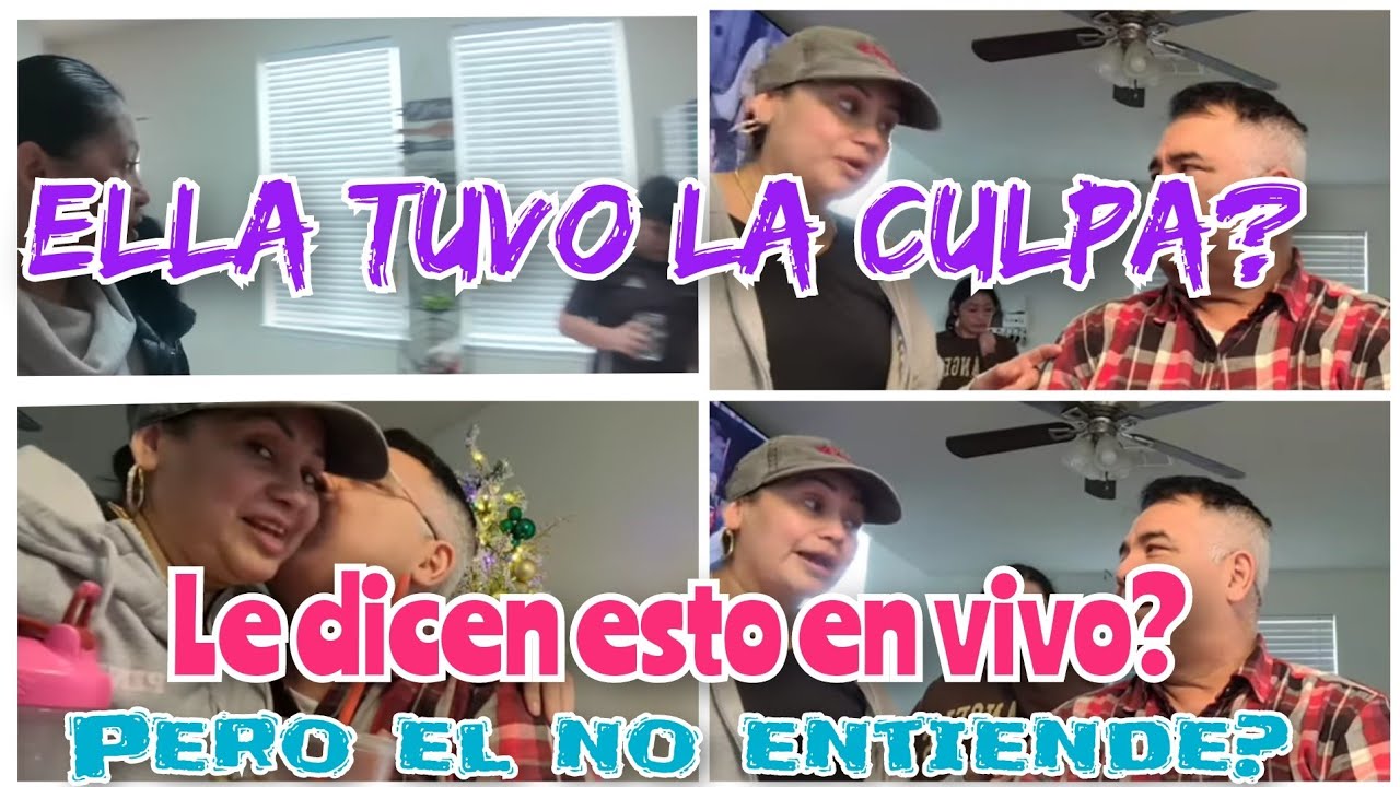 Ella tuvo la culpa⁉️Le dicen esto en vivo⁉️Pero el no entiende⁉️😱😬🤦🤣