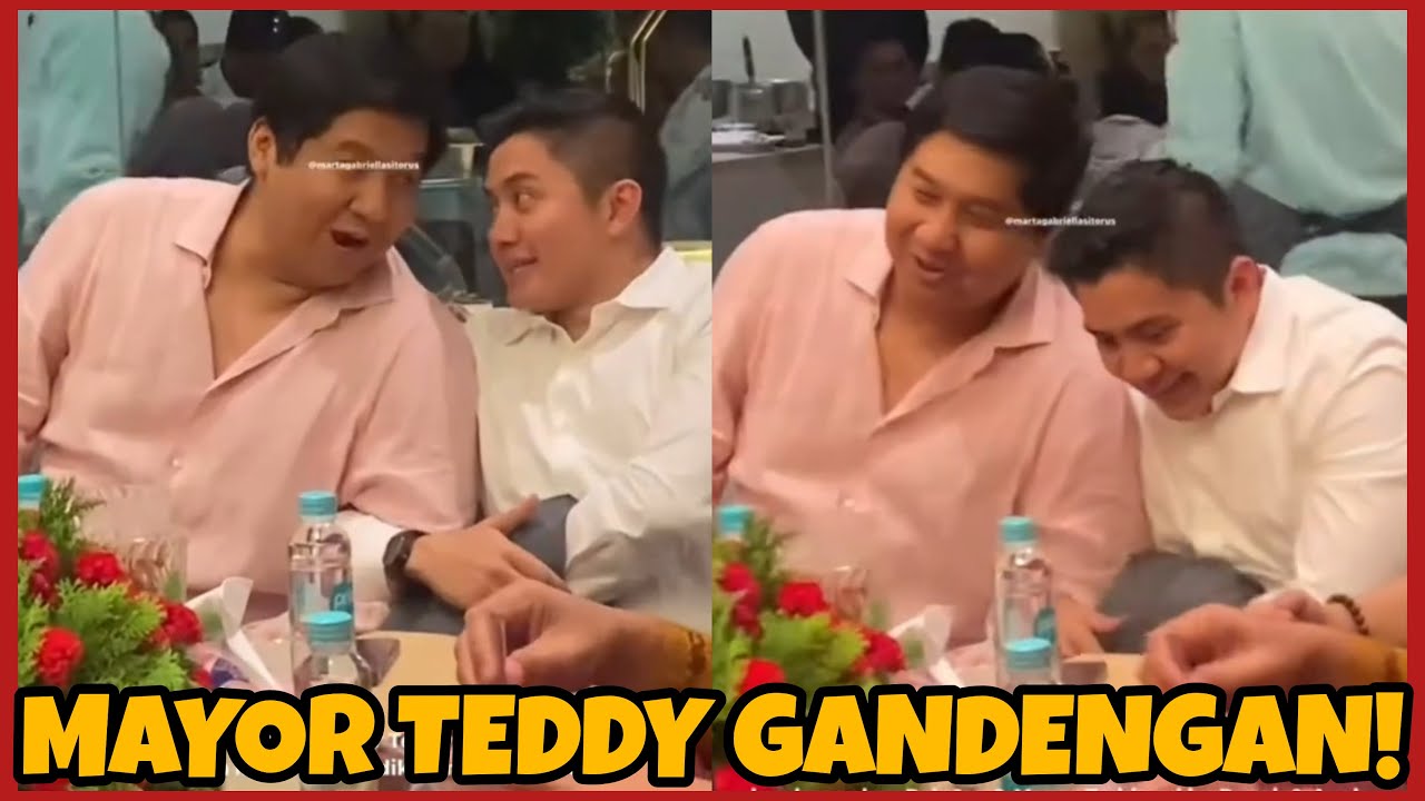 VIRAL VIDEO MAYOR TEDDY GANDENG TANGAN PAK ARA, BIKIN HEBOH NETIZEN 